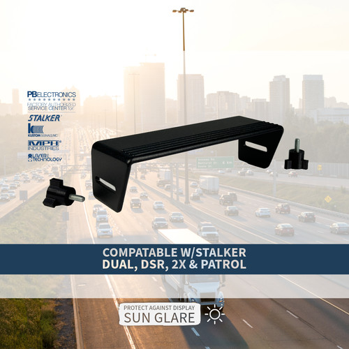 Stalker sun shield for dual - shield,