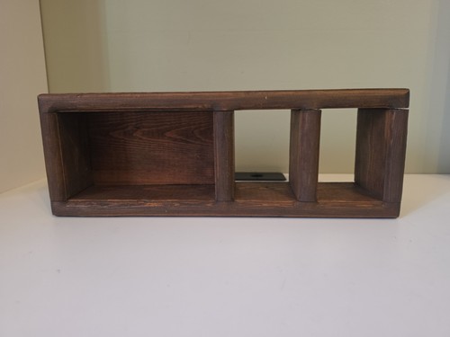 Vtg rustic wood - vtg, box