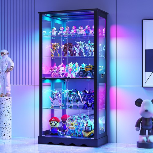 Tall glass display - tall, cabinet