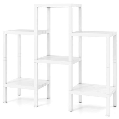 Tier plastic modular storage - 6-tier,